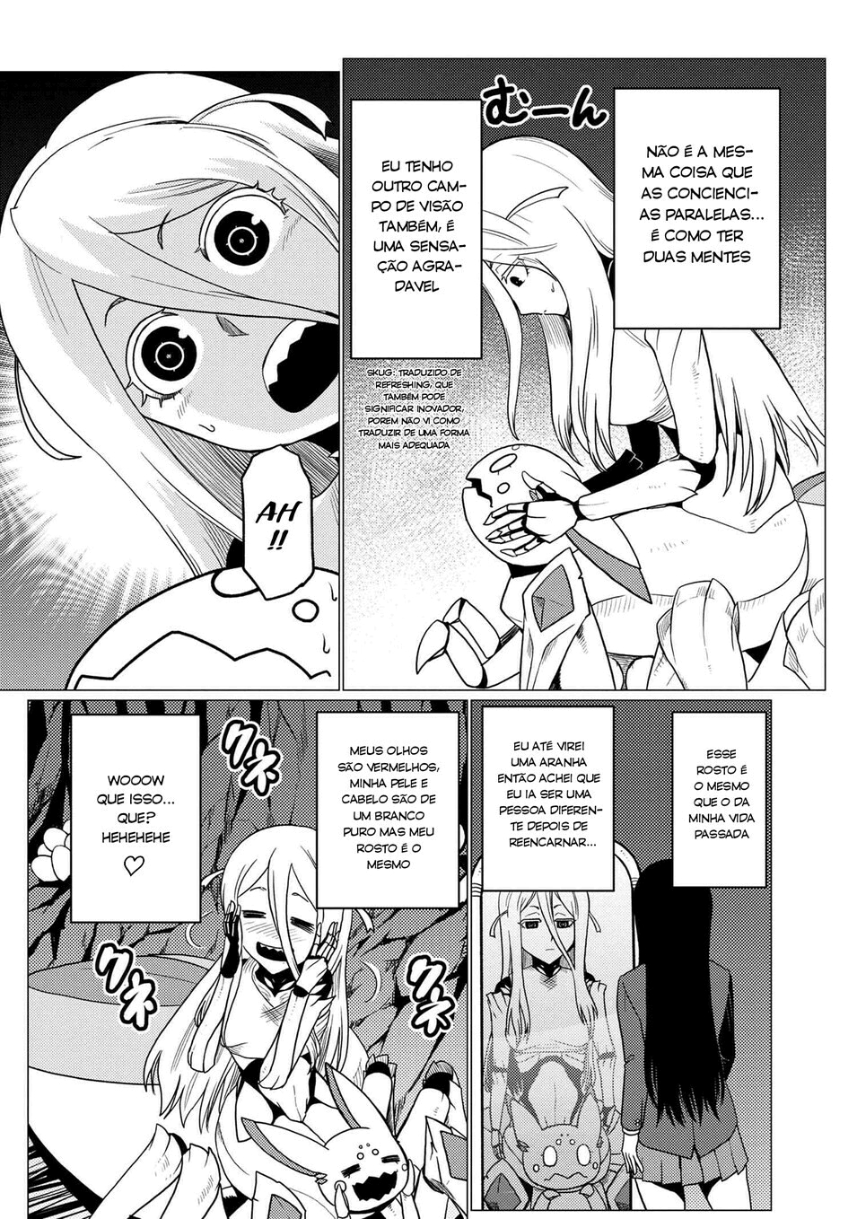 Então eu sou uma aranha, e daí? Capítulo 52.1 Página 8