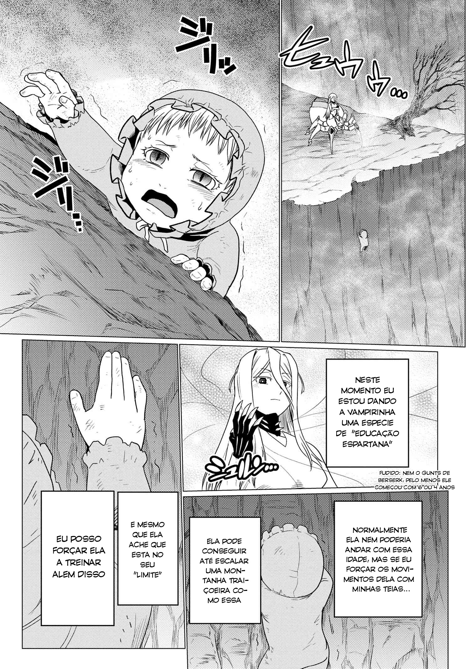 Então eu sou uma aranha, e daí? Capítulo 54.2 Página 4