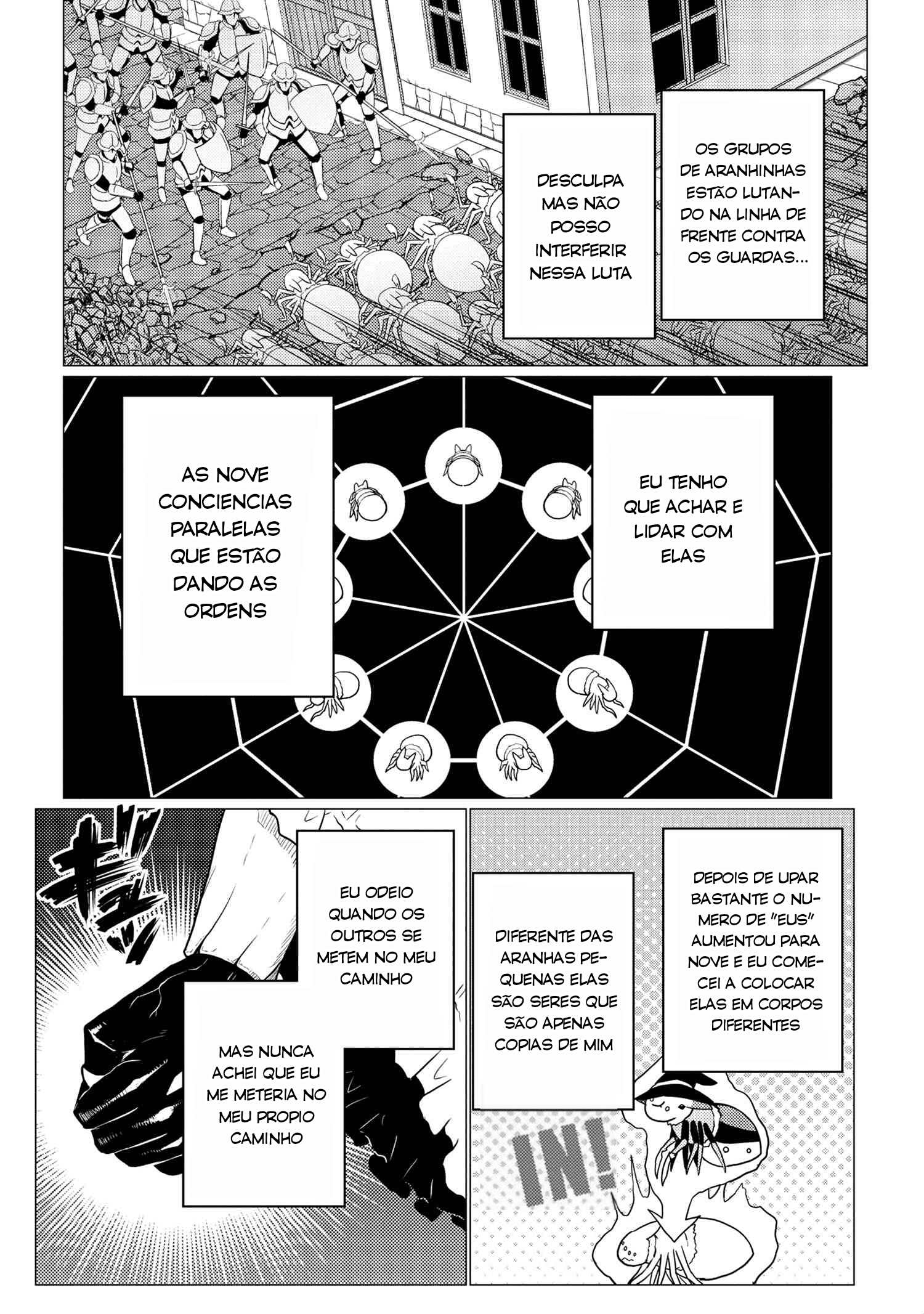 Então eu sou uma aranha, e daí? Capítulo 57.1 Página 11