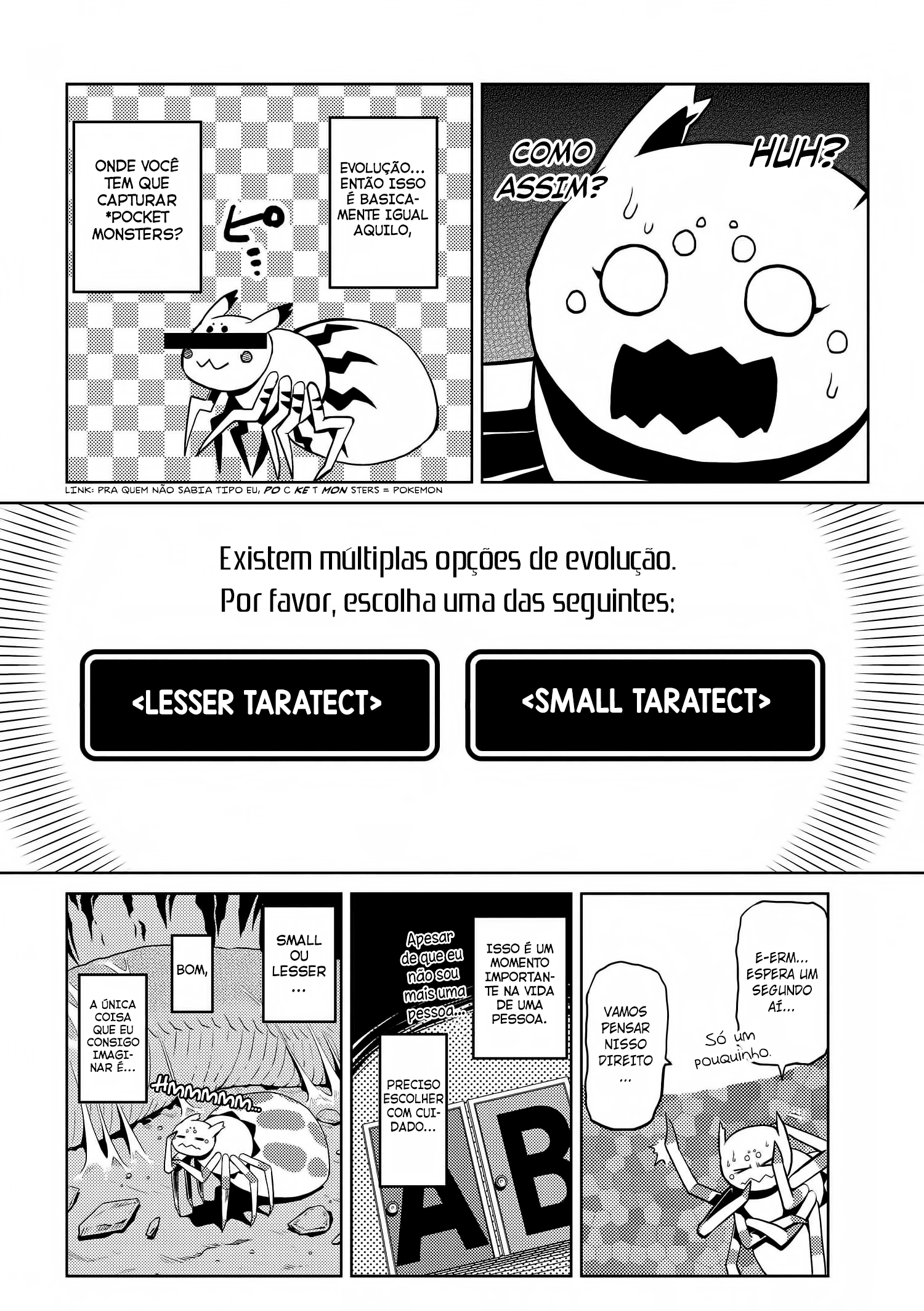 Então eu sou uma aranha, e daí? Capítulo 6.1 Página 16