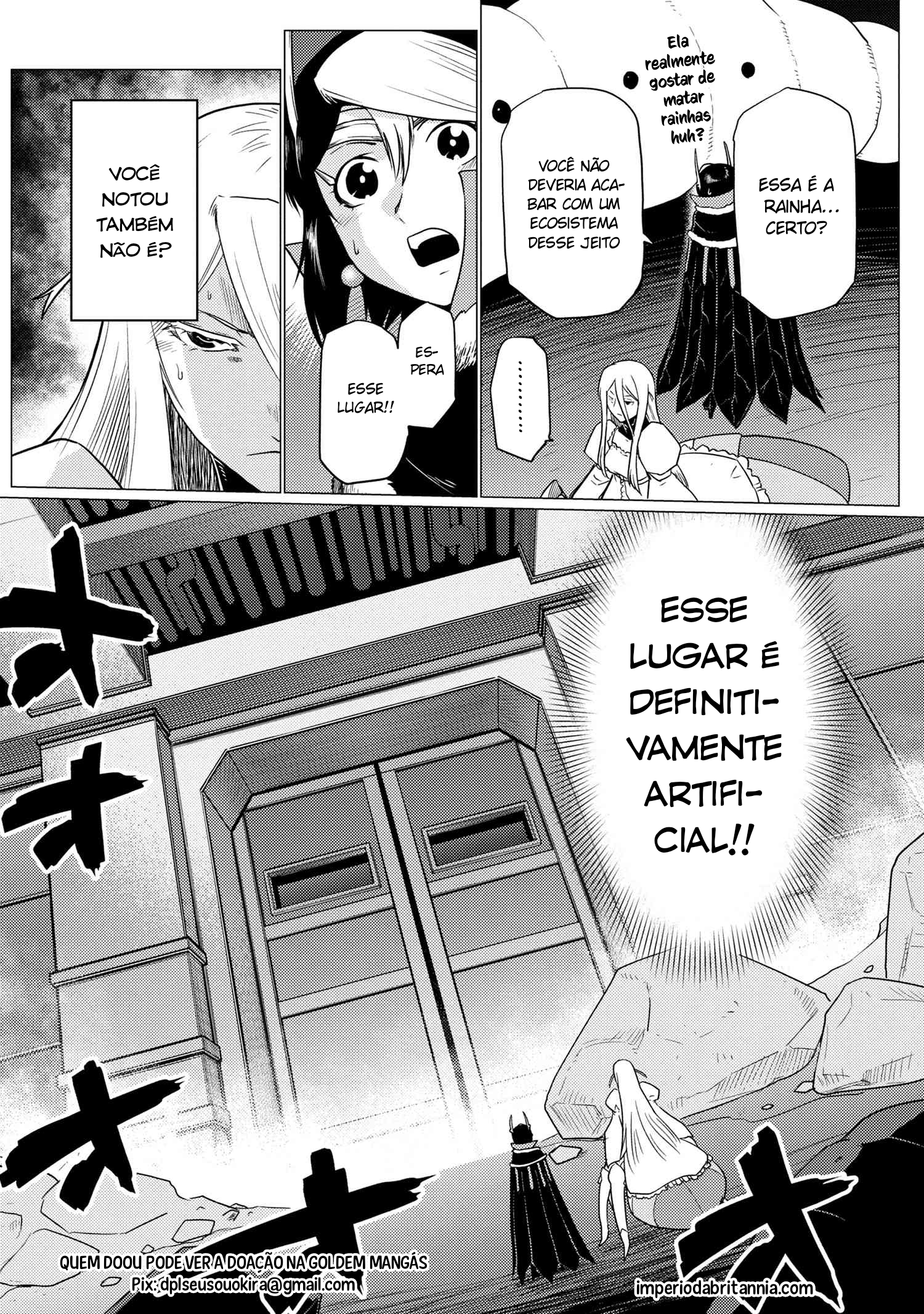 Então eu sou uma aranha, e daí? Capítulo 60.2 Página 17