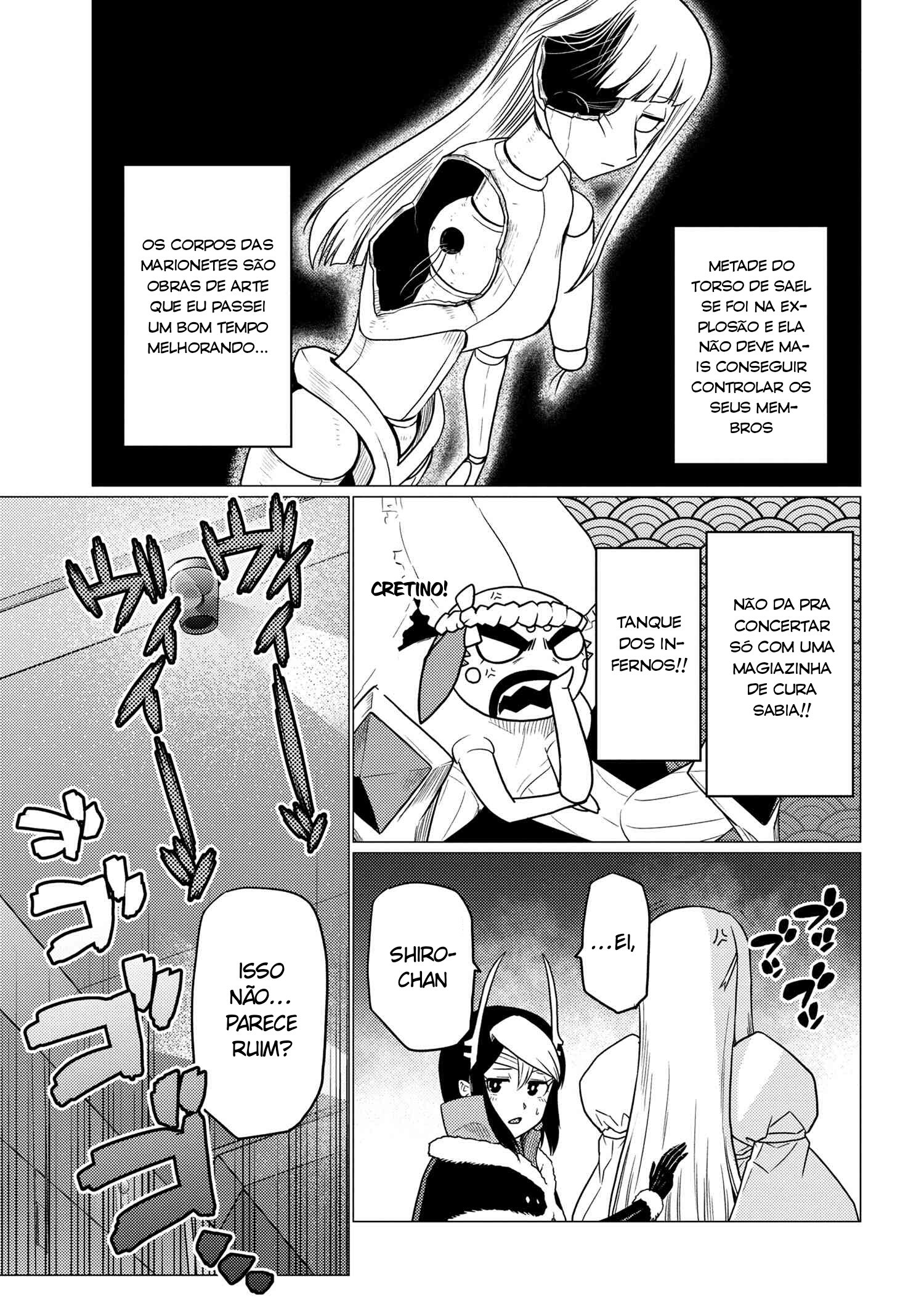 Então eu sou uma aranha, e daí? Capítulo 62.1 Página 4