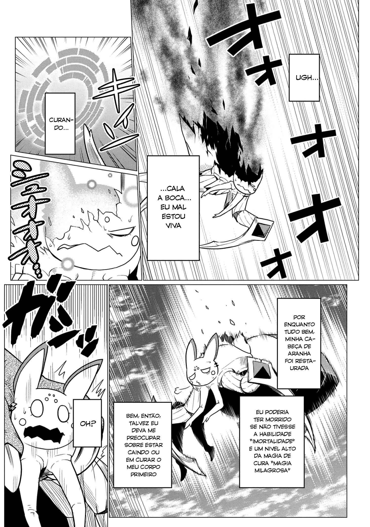 Então eu sou uma aranha, e daí? Capítulo 64.2 Página 3