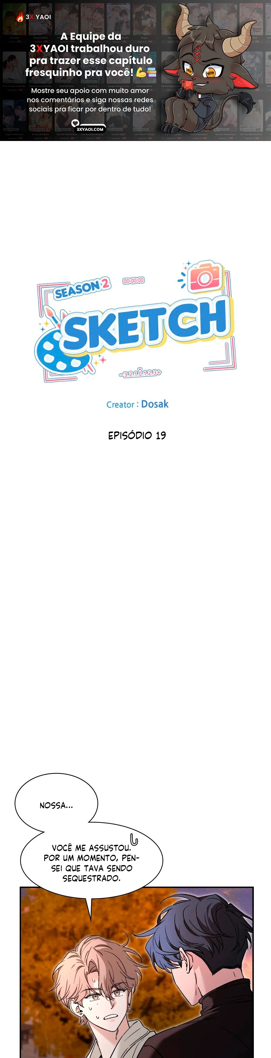Esboço Capítulo 1019 Página 1