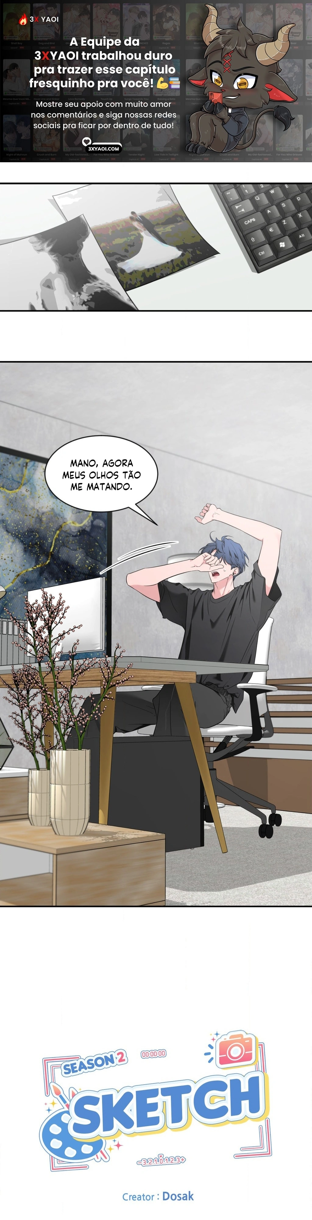 Esboço Capítulo 1030 Página 1