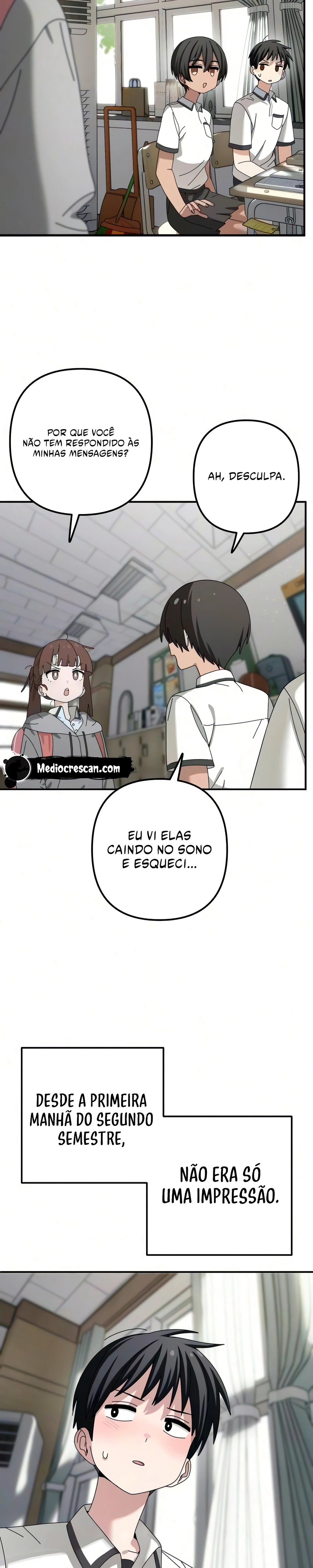 Escuro, Mas Ainda Puramente Branco Capítulo 1 Página 12
