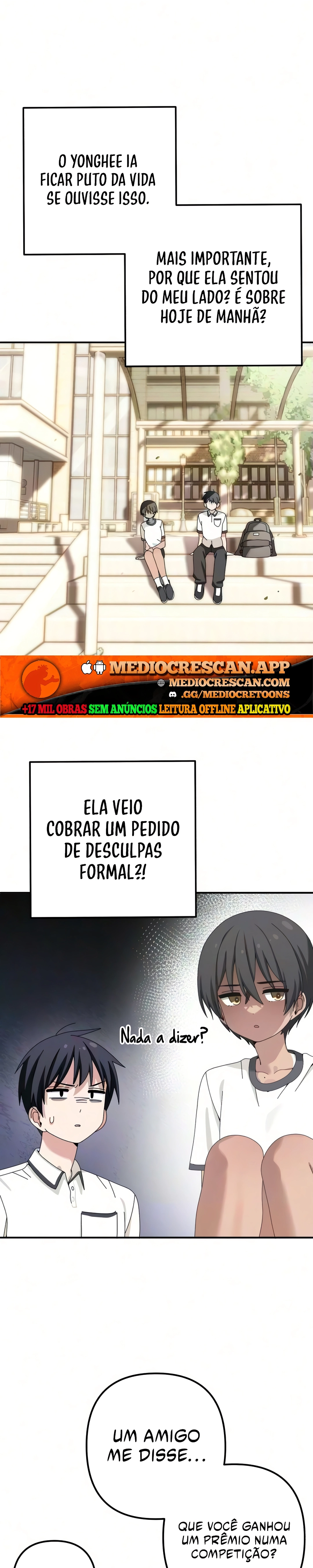Escuro, Mas Ainda Puramente Branco Capítulo 1 Página 23