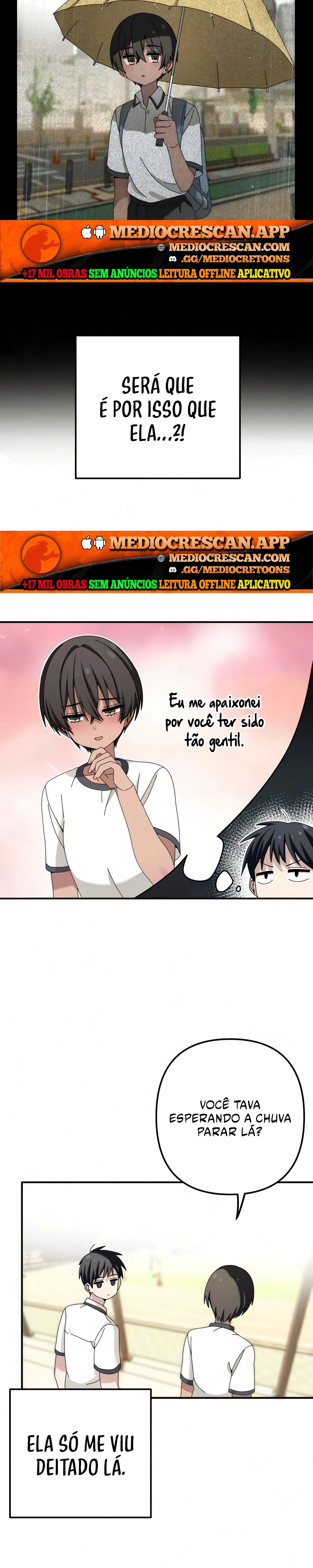 Escuro, Mas Ainda Puramente Branco Capítulo 1 Página 34