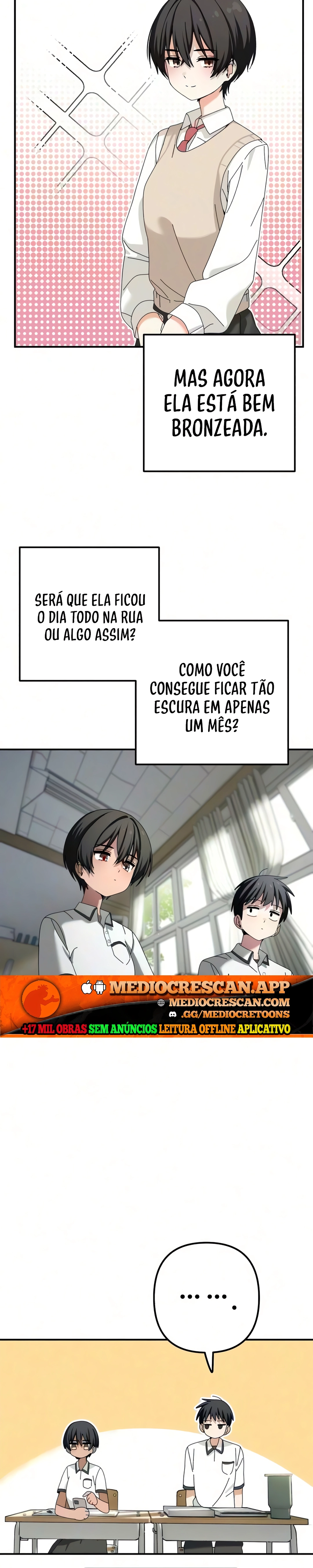 Escuro, Mas Ainda Puramente Branco Capítulo 1 Página 4