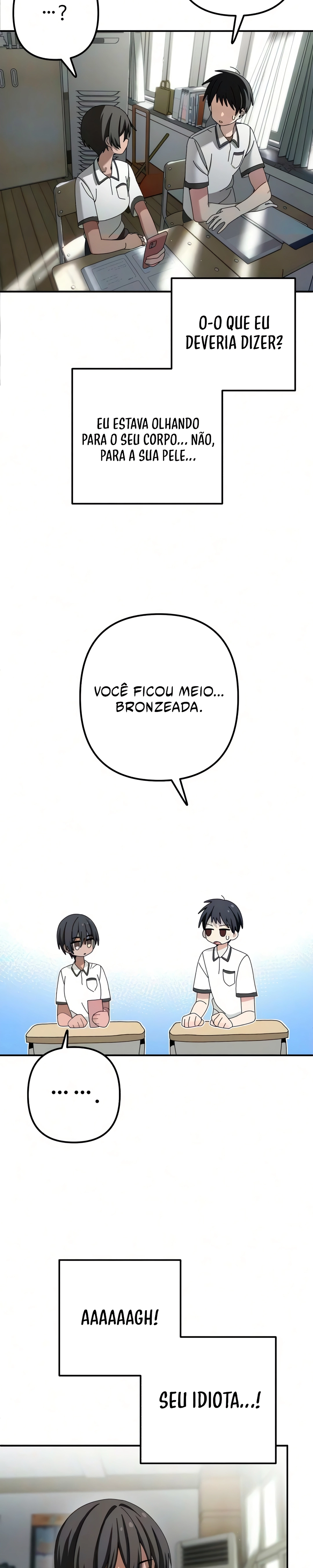 Escuro, Mas Ainda Puramente Branco Capítulo 1 Página 6