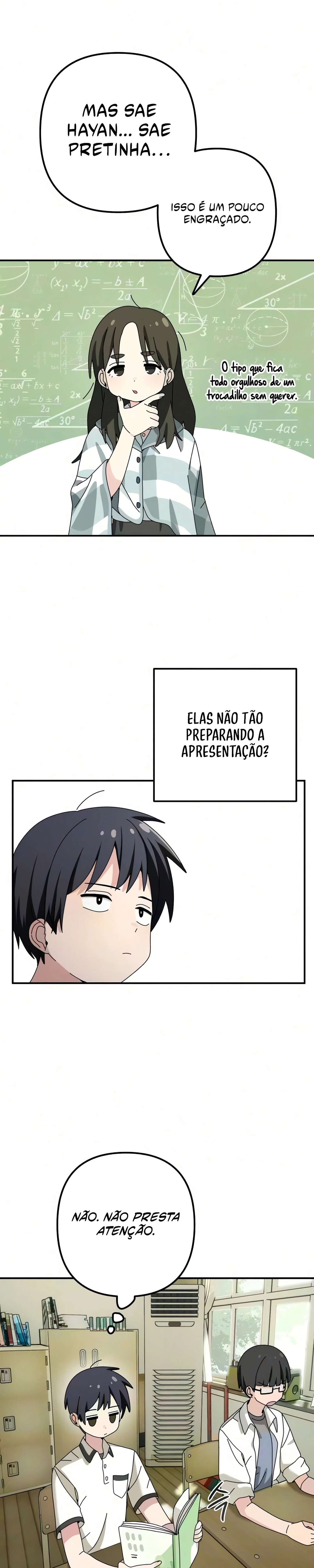 Escuro, Mas Ainda Puramente Branco Capítulo 2 Página 17