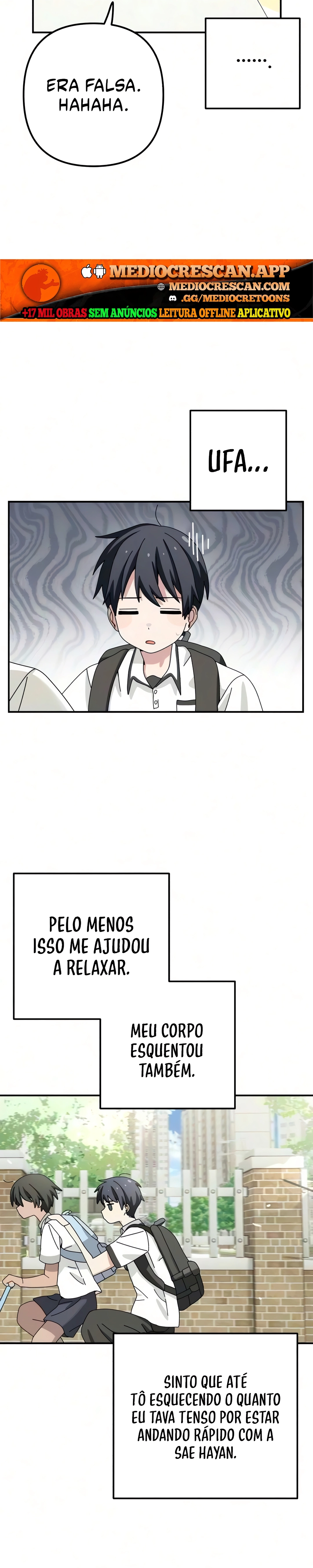 Escuro, Mas Ainda Puramente Branco Capítulo 3 Página 16