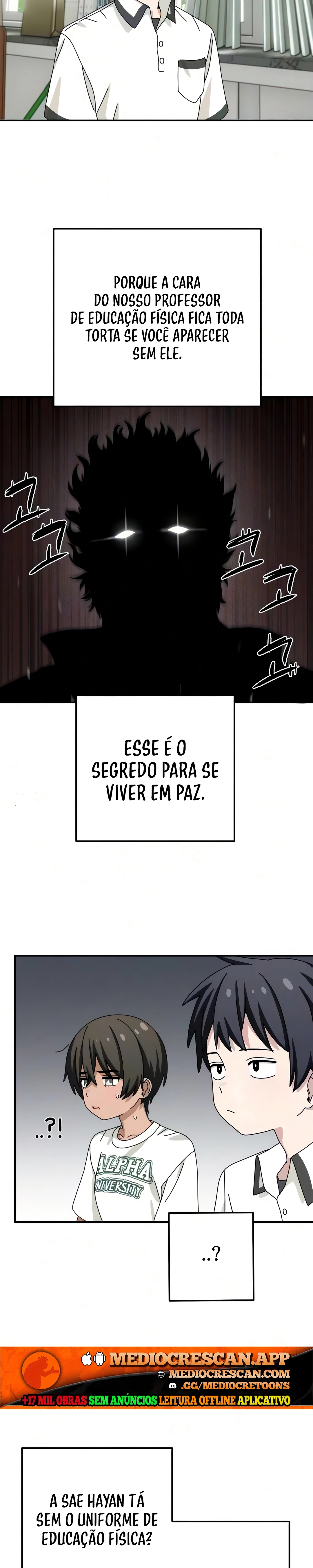 Escuro, Mas Ainda Puramente Branco Capítulo 4 Página 3