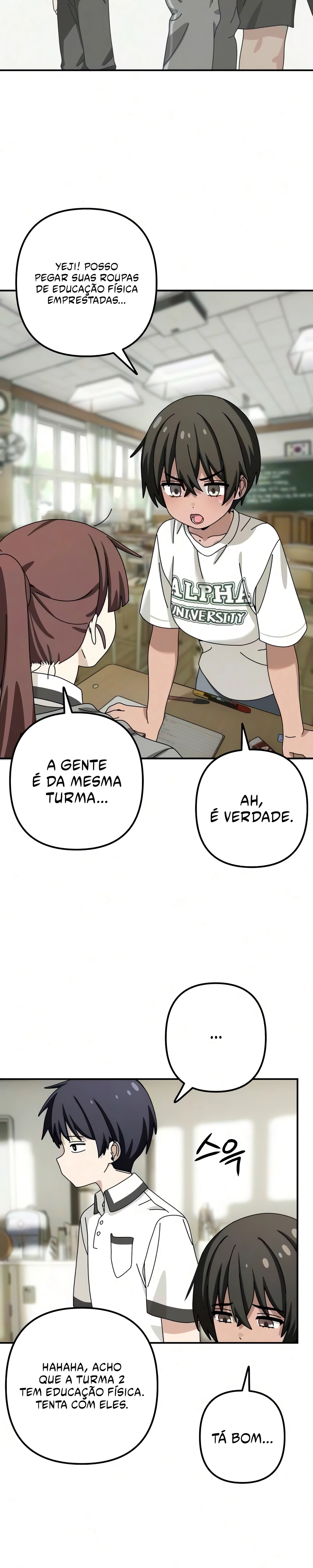 Escuro, Mas Ainda Puramente Branco Capítulo 4 Página 5