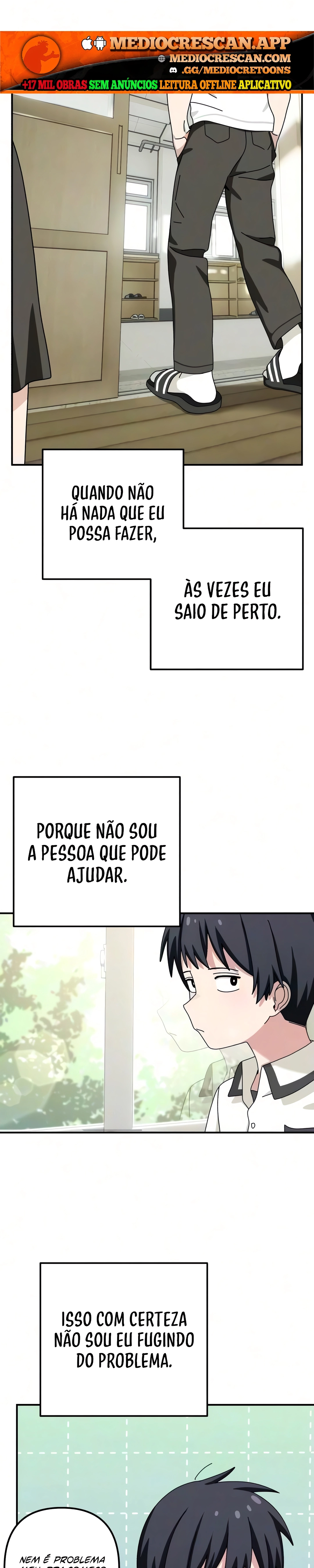 Escuro, Mas Ainda Puramente Branco Capítulo 4 Página 6
