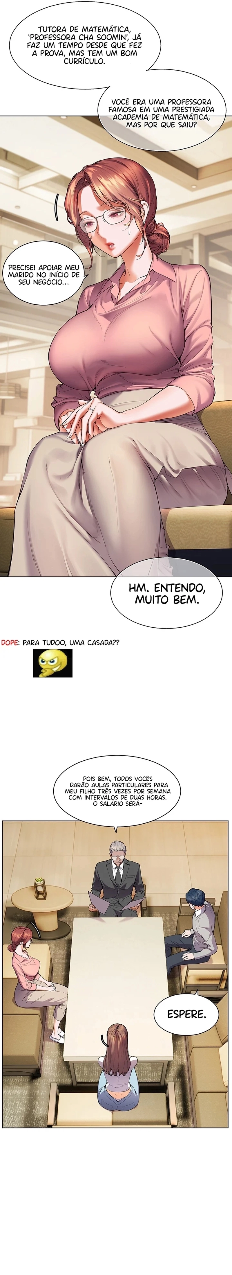 Esforços do professor Capítulo 1 Página 19