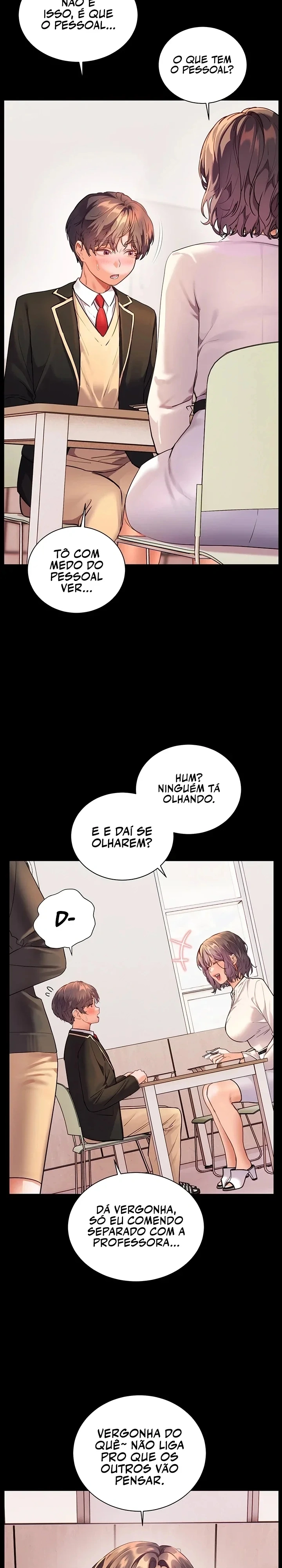 Esforços do professor Capítulo 100 Página 12