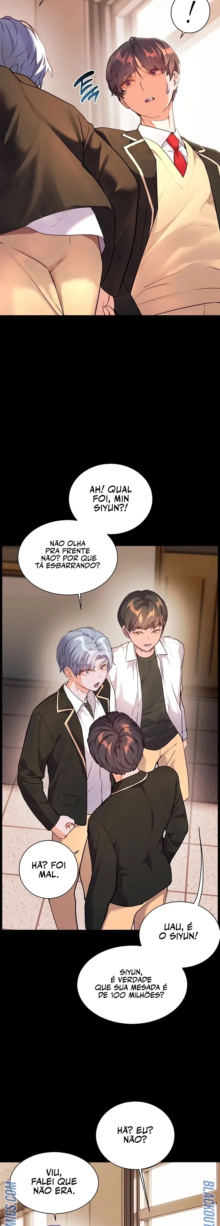 Esforços do professor Capítulo 100 Página 3
