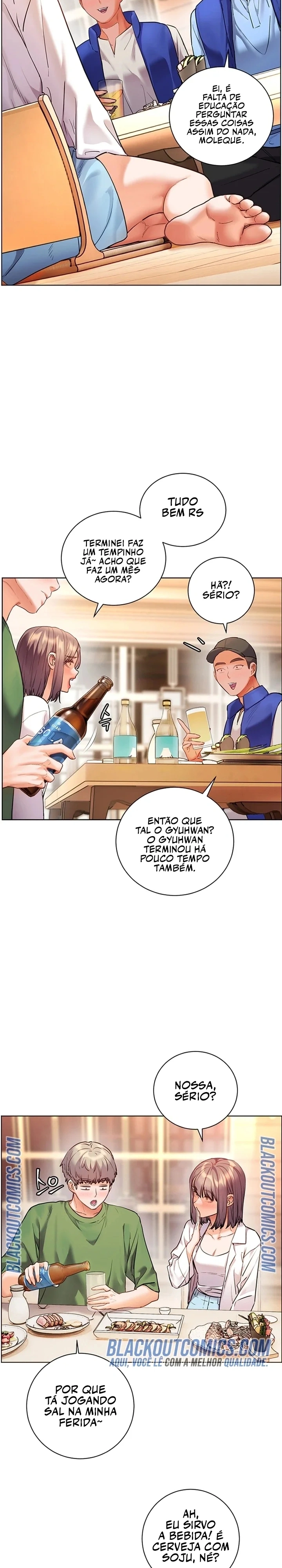 Esforços do professor Capítulo 105 Página 12