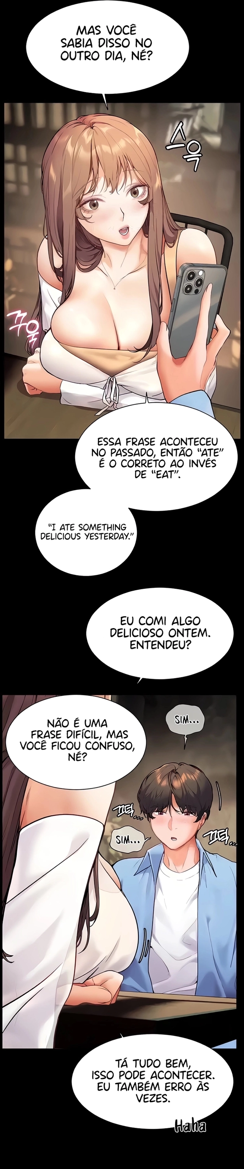 Esforços do professor Capítulo 12 Página 26