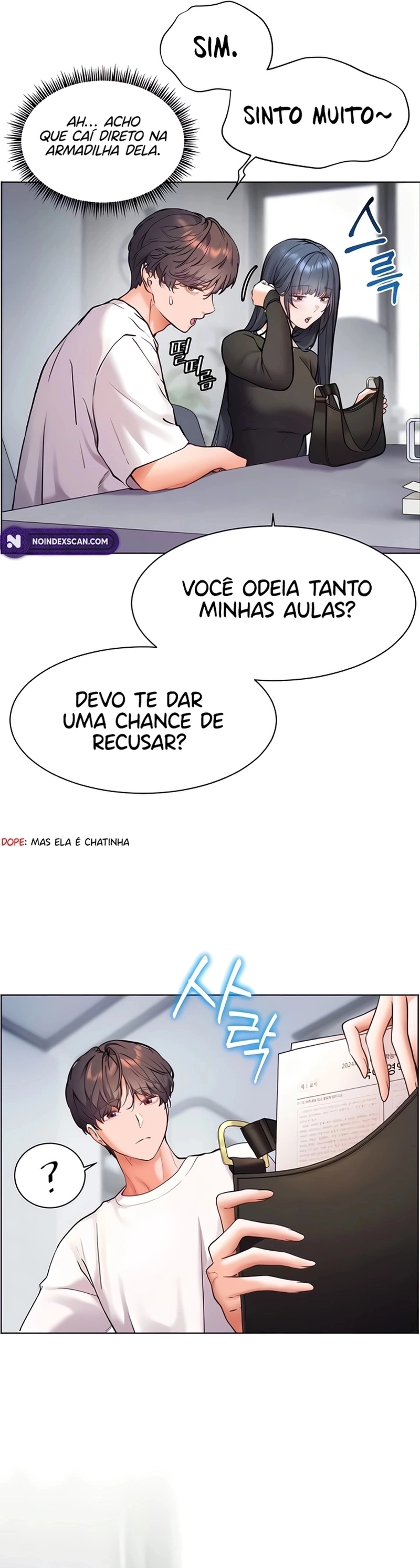 Esforços do professor Capítulo 15 Página 18