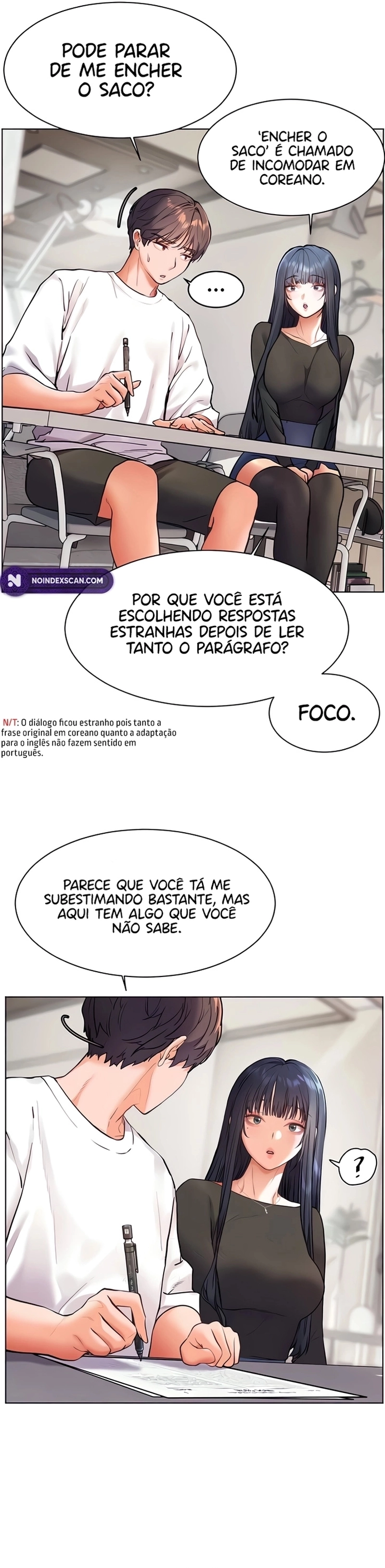 Esforços do professor Capítulo 15 Página 21