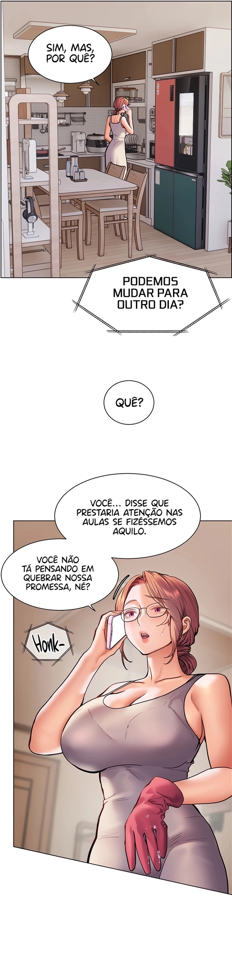 Esforços do professor Capítulo 16 Página 34