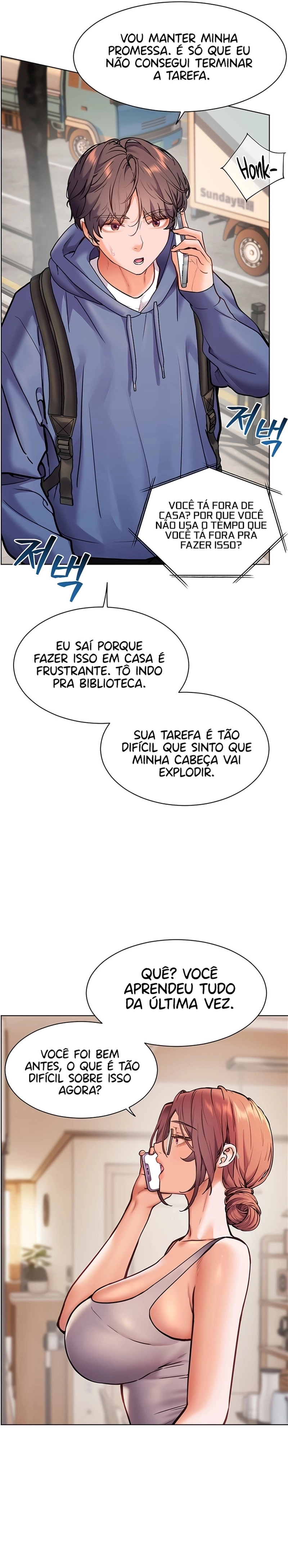 Esforços do professor Capítulo 16 Página 35