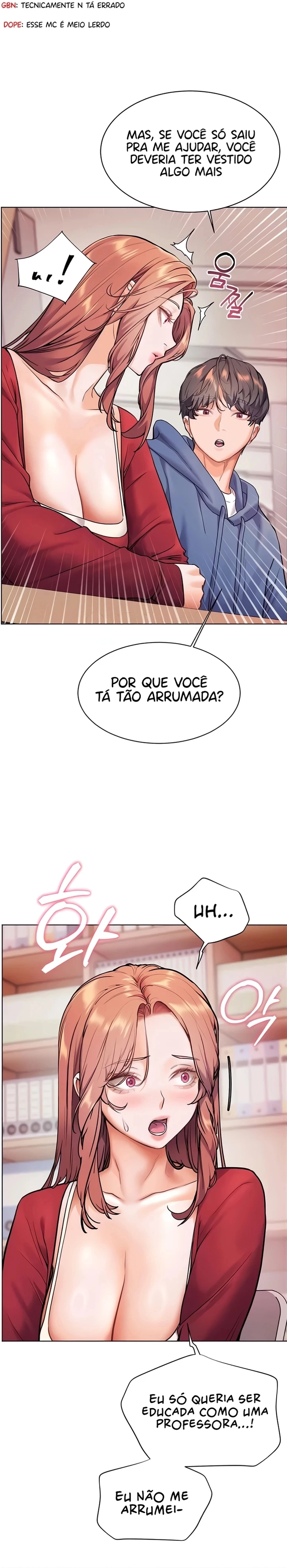Esforços do professor Capítulo 17 Página 23