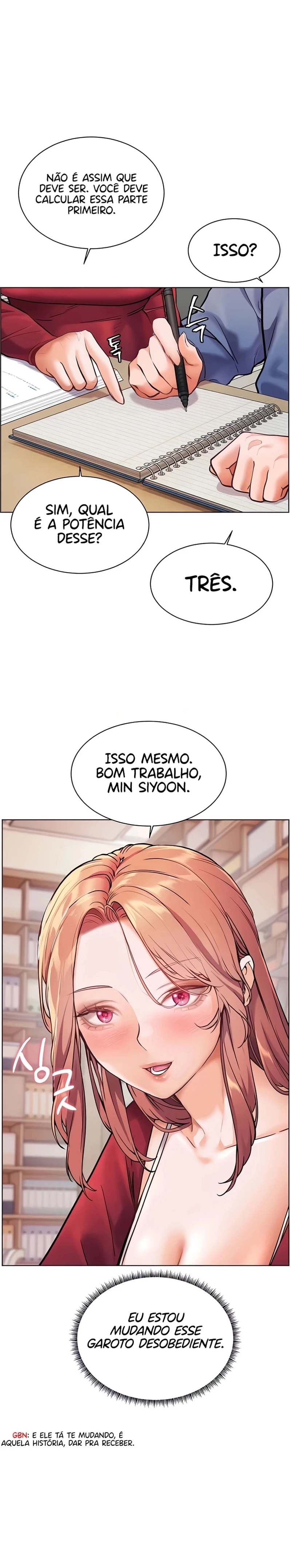 Esforços do professor Capítulo 17 Página 28