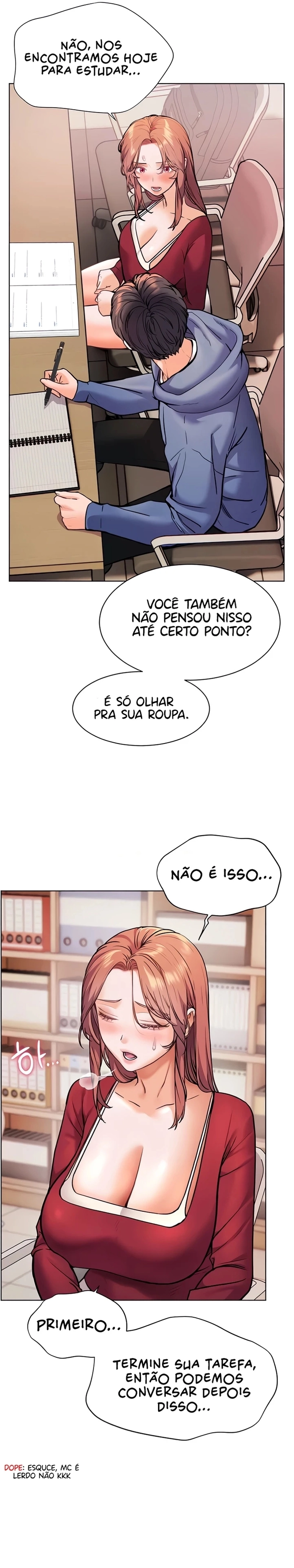 Esforços do professor Capítulo 17 Página 31
