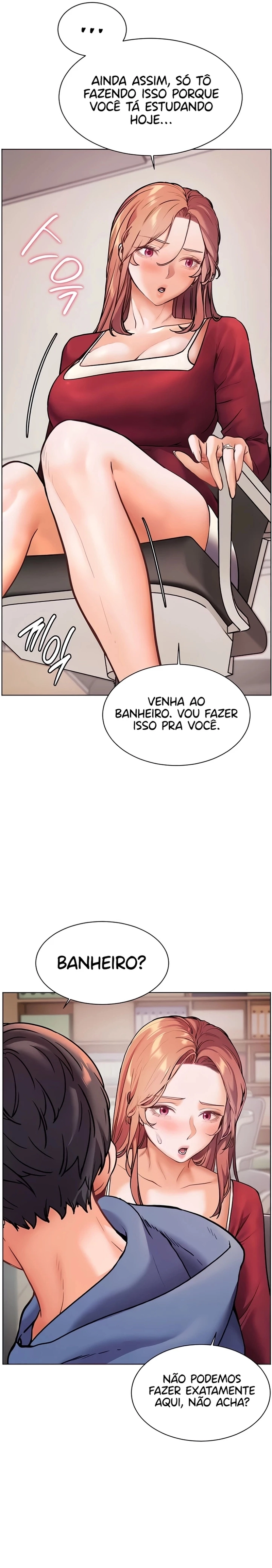 Esforços do professor Capítulo 17 Página 35