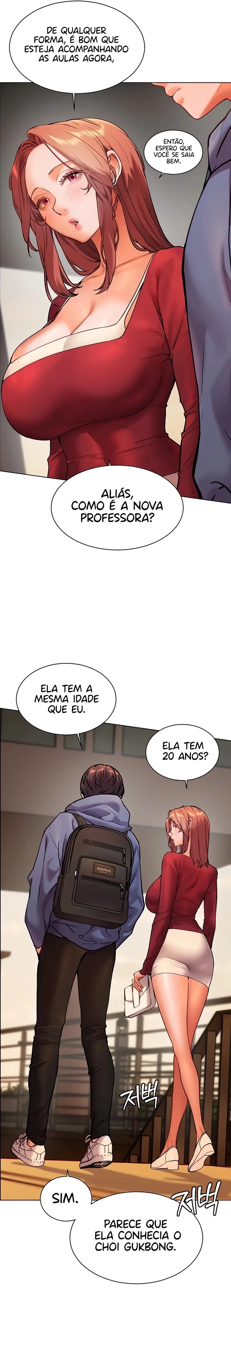 Esforços do professor Capítulo 19 Página 12