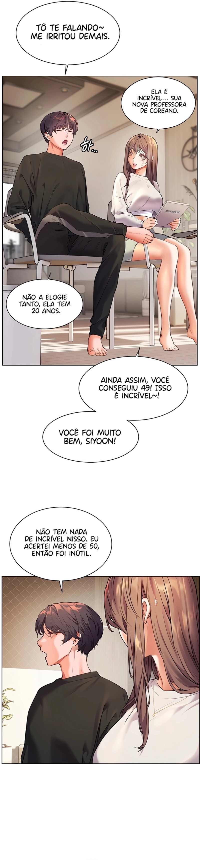 Esforços do professor Capítulo 22 Página 33