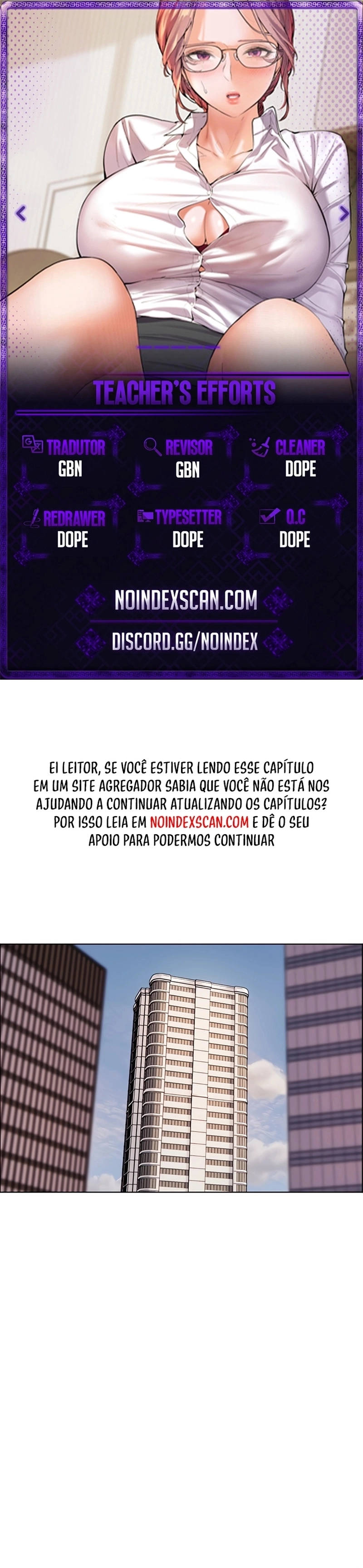 Esforços do professor Capítulo 23 Página 1