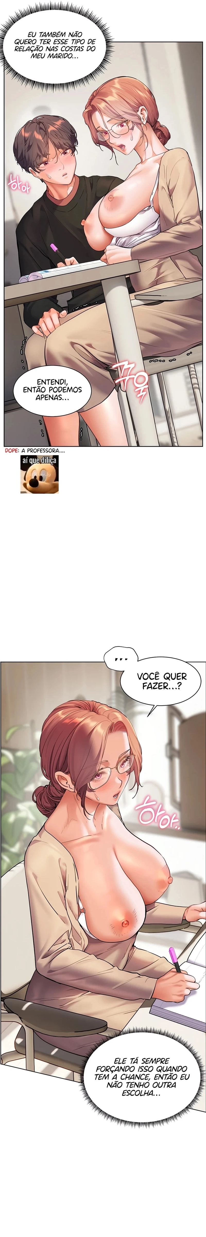 Esforços do professor Capítulo 30 Página 28