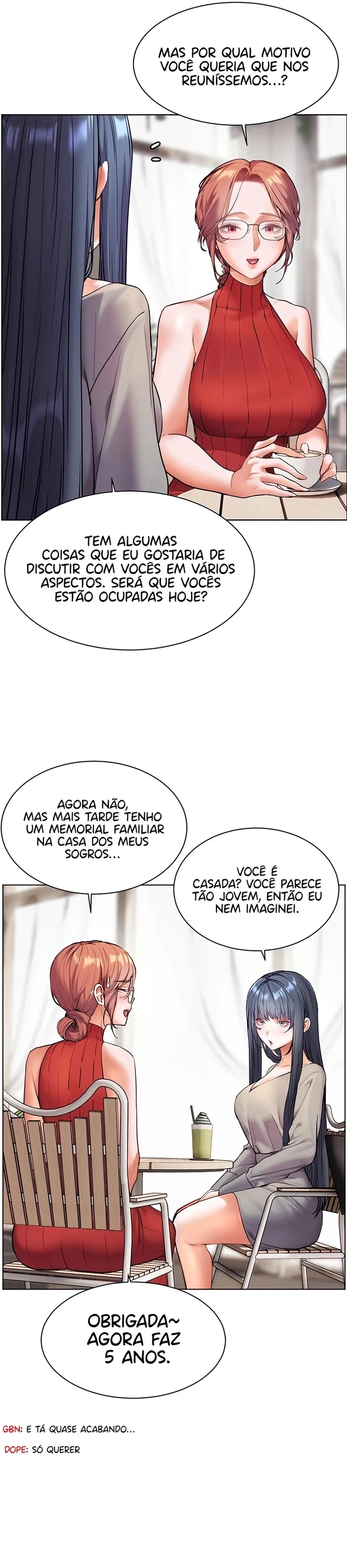 Esforços do professor Capítulo 30 Página 9