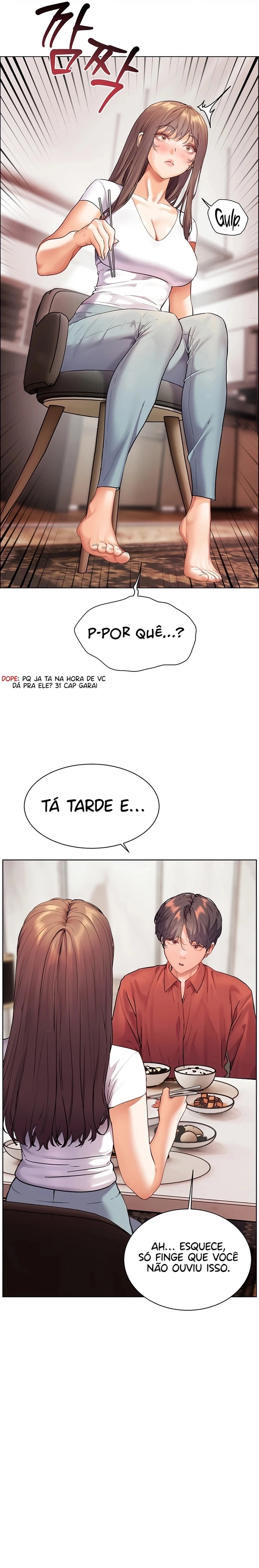 Esforços do professor Capítulo 31 Página 28
