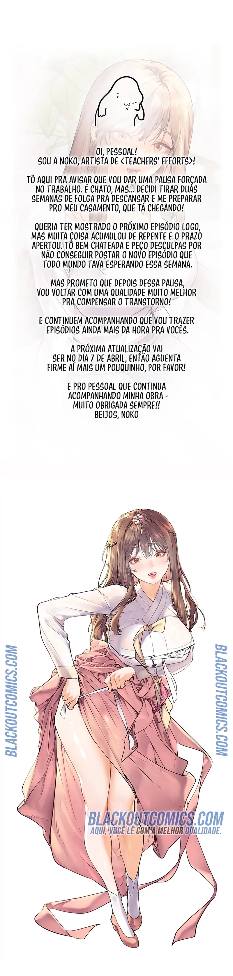 Esforços do professor Capítulo 38.5 Página 1