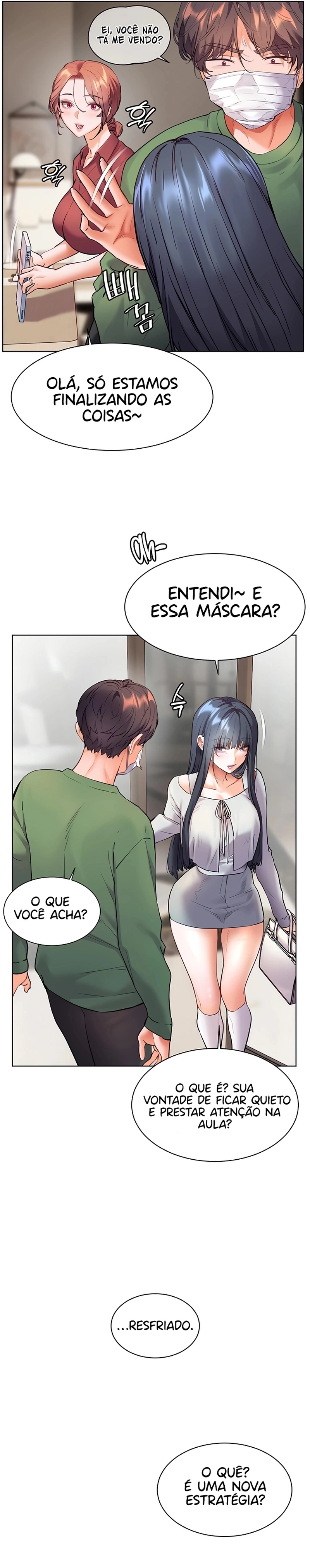 Esforços do professor Capítulo 41 Página 28