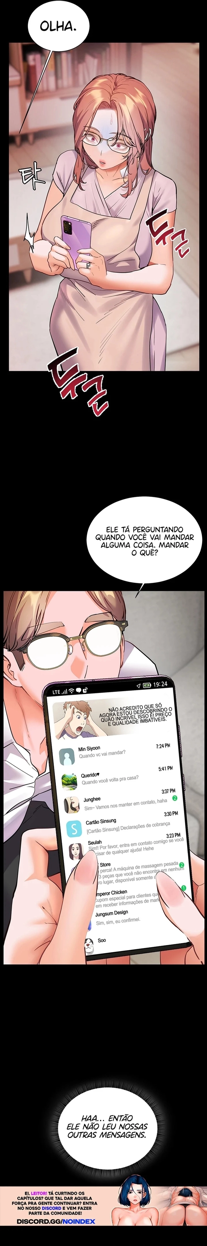 Esforços do professor Capítulo 48 Página 32