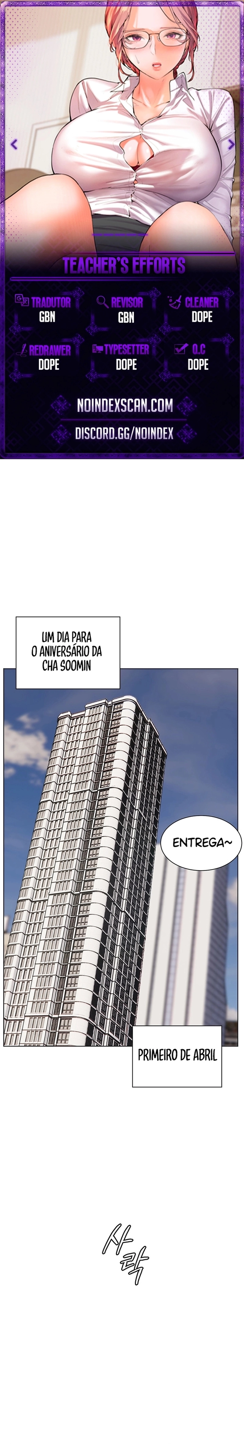 Esforços do professor Capítulo 49 Página 1