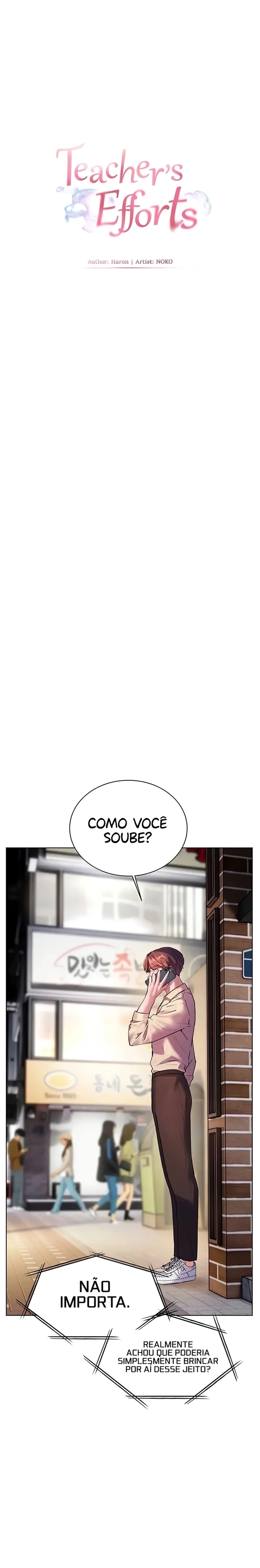 Esforços do professor Capítulo 58 Página 5