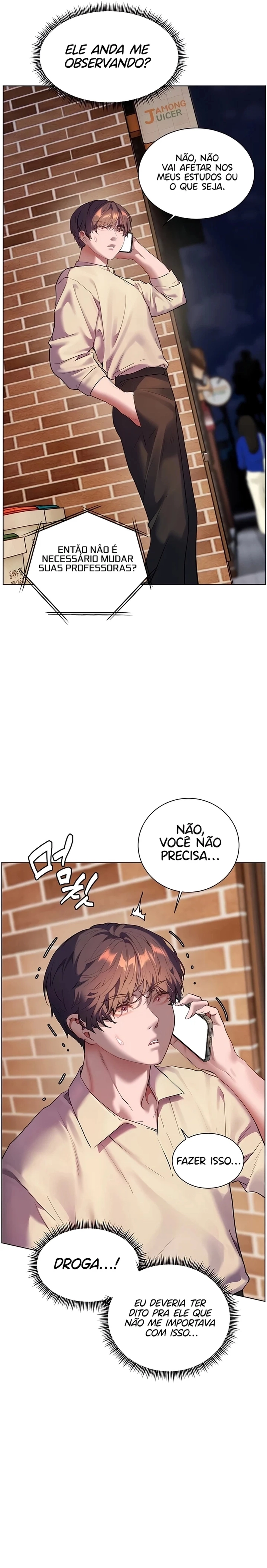 Esforços do professor Capítulo 58 Página 7