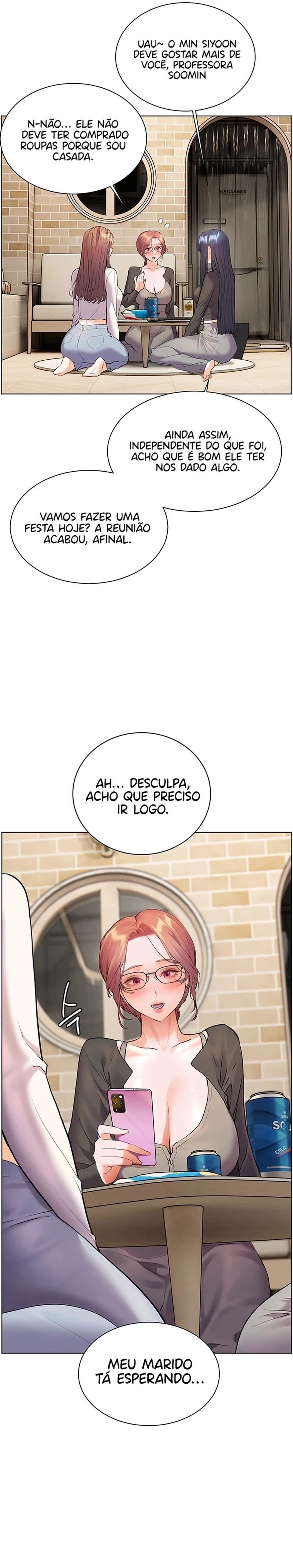 Esforços do professor Capítulo 61 Página 30