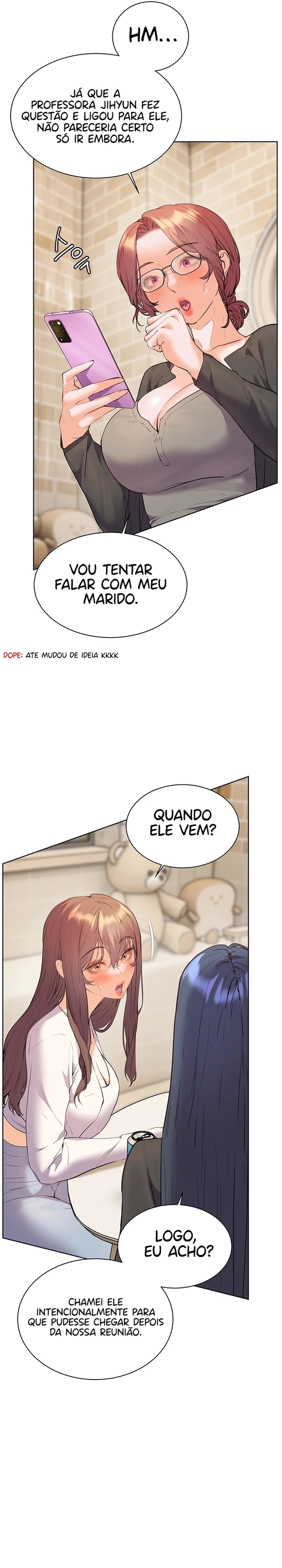 Esforços do professor Capítulo 61 Página 33