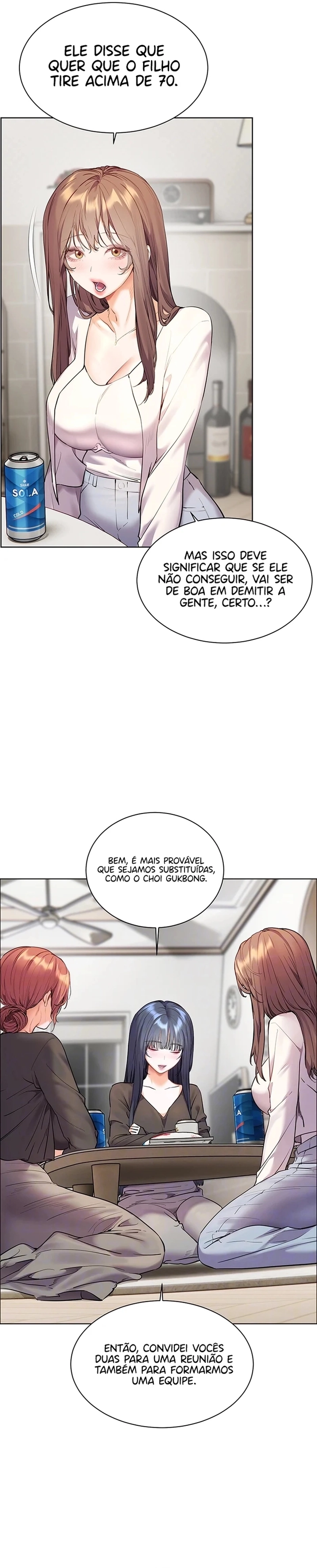 Esforços do professor Capítulo 61 Página 9