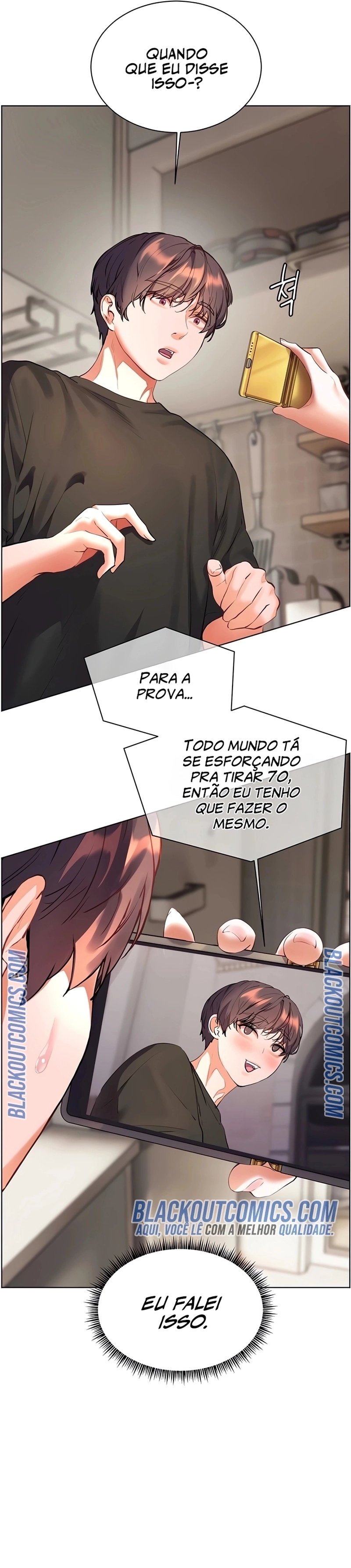 Esforços do professor Capítulo 63 Página 28