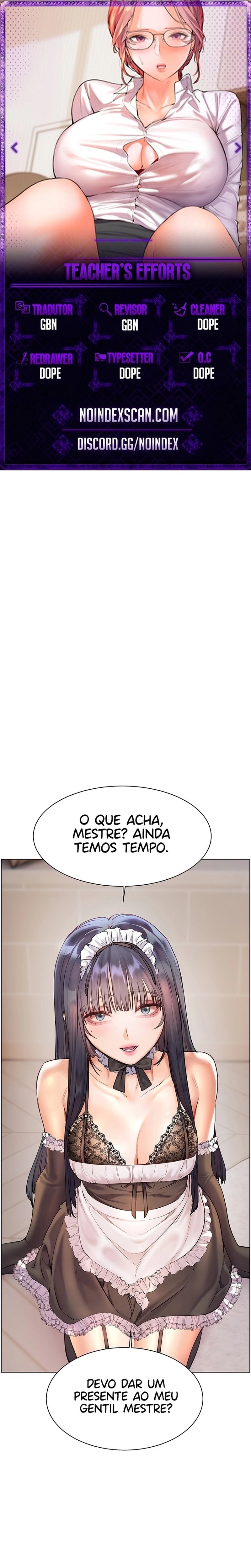 Esforços do professor Capítulo 65 Página 1