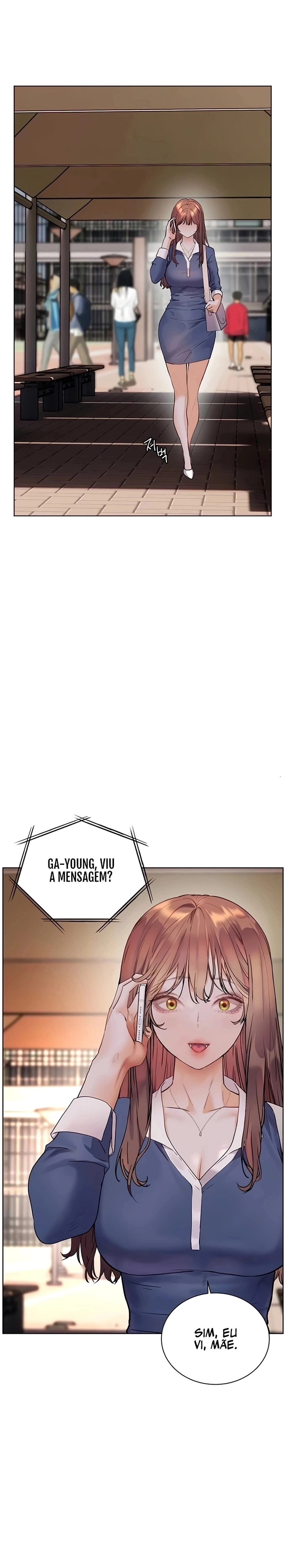 Esforços do professor Capítulo 67 Página 1